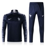 França Sweat de Treino Conjunto 2018 Azul